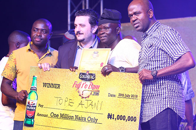 Tope Ajani Now Wura 1 Of Goldberg Fuji T’o Bam Contest