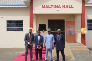 Nigerian Breweries honours 2020 Maltina Teacher of the Year, donates 200-seater auditorium to school