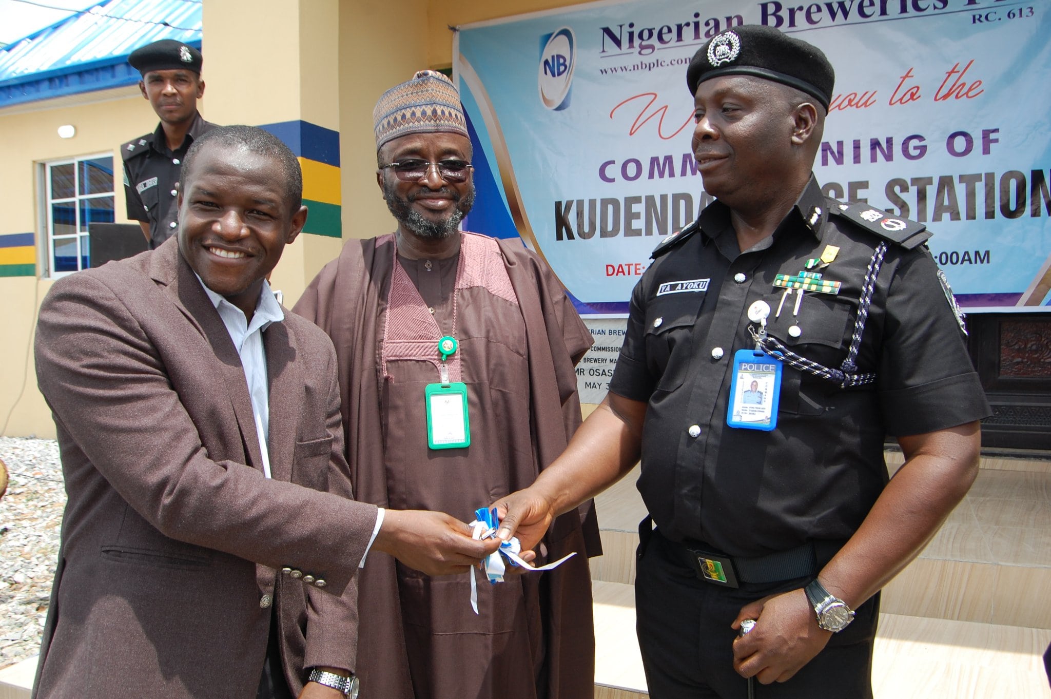 Kaduna State Govt, Nigeria Police Force commend  Nigerian Breweries for donating Ultra-Modern Police  Station in Kaduna