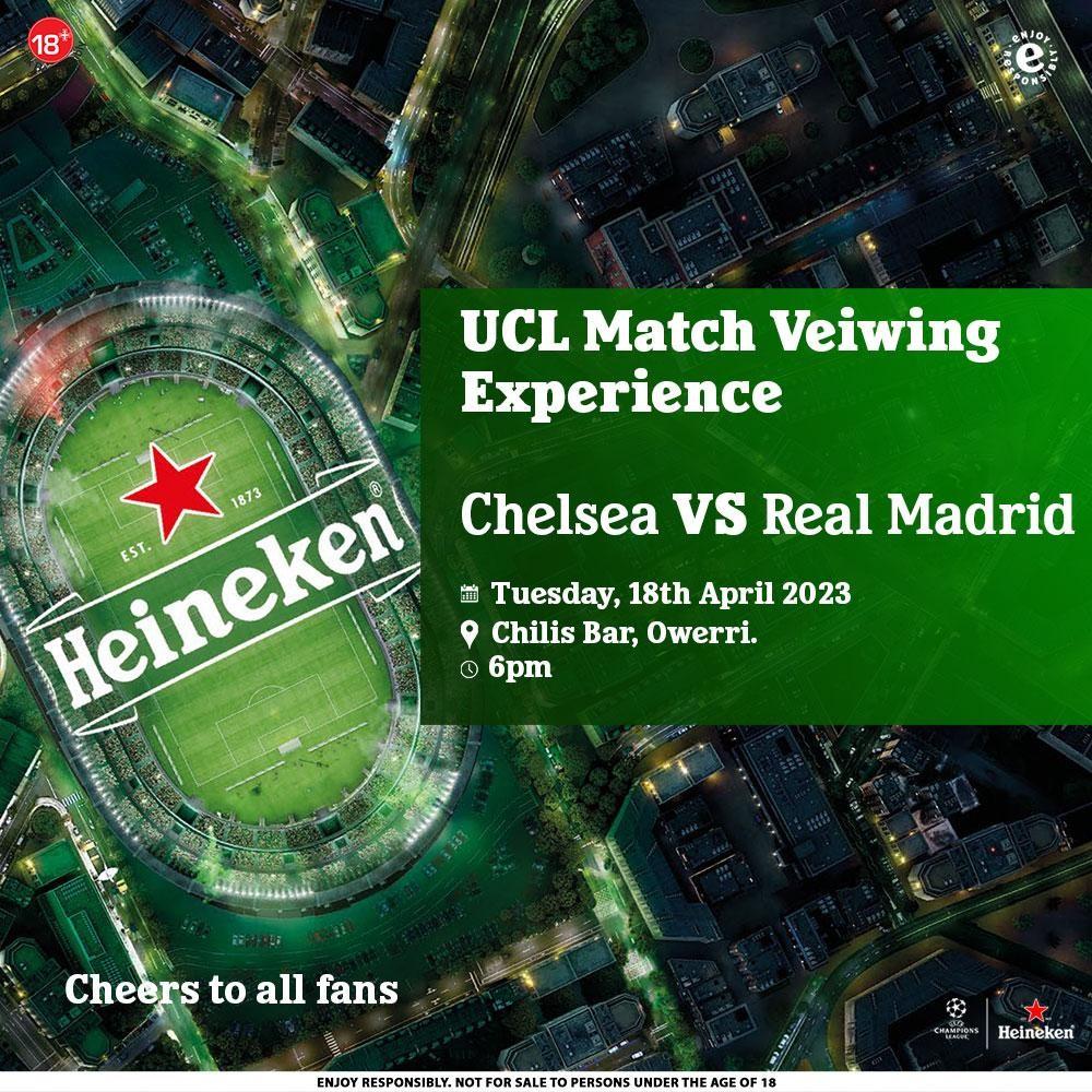 Owerri Residents Can Expect an Exciting Viewing Experience with Heineken