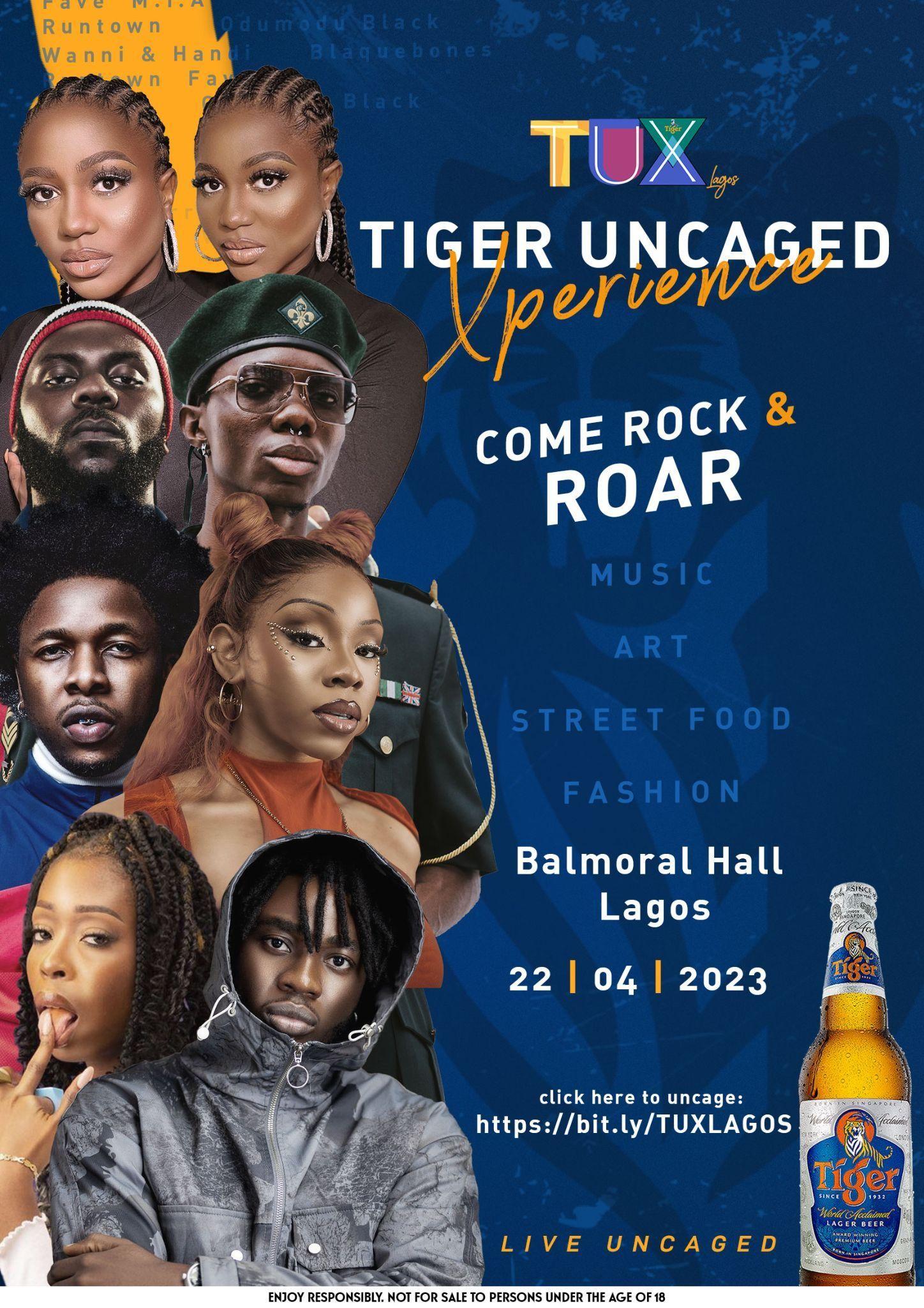 Tiger Uncage Experience (TUX) is Empowering Nigerians to live ‘Free and Bold’