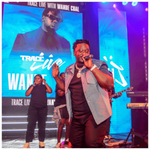 A Fusion of Legends: Wande Coal rocks the stage at ‘Trace Live’ Powered by Legend