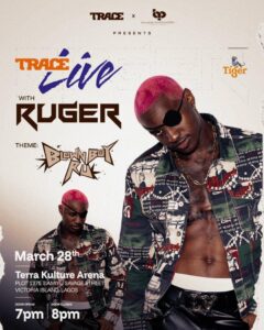 Ruger to Take Over Terra Kulture for TRACE Live, Powered by Tiger Beer