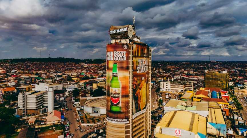 From Ibadan to the World: Goldberg Unveils Iconic Talking Drum Above Cocoa House